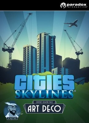 Front Cover for Cities: Skylines - Content Creator Pack: Art Deco (Linux and Macintosh and Windows) (Paradox Interactive AB shop)