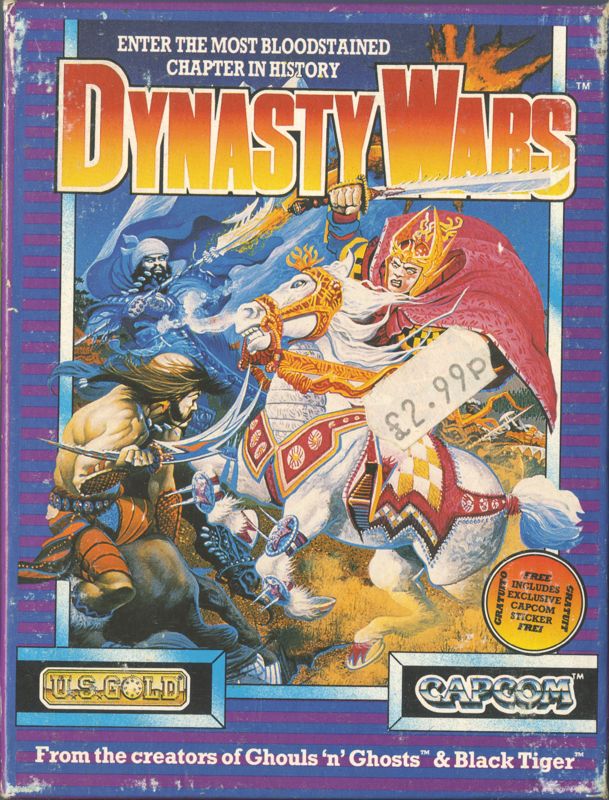 Front Cover for Dynasty Wars (ZX Spectrum)