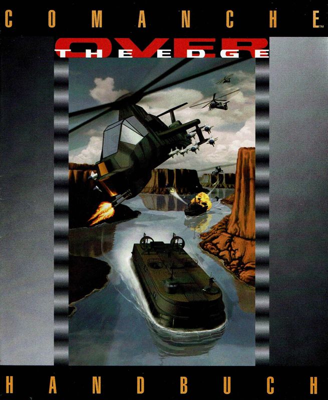 Manual for Comanche: Over the Edge (DOS): Front