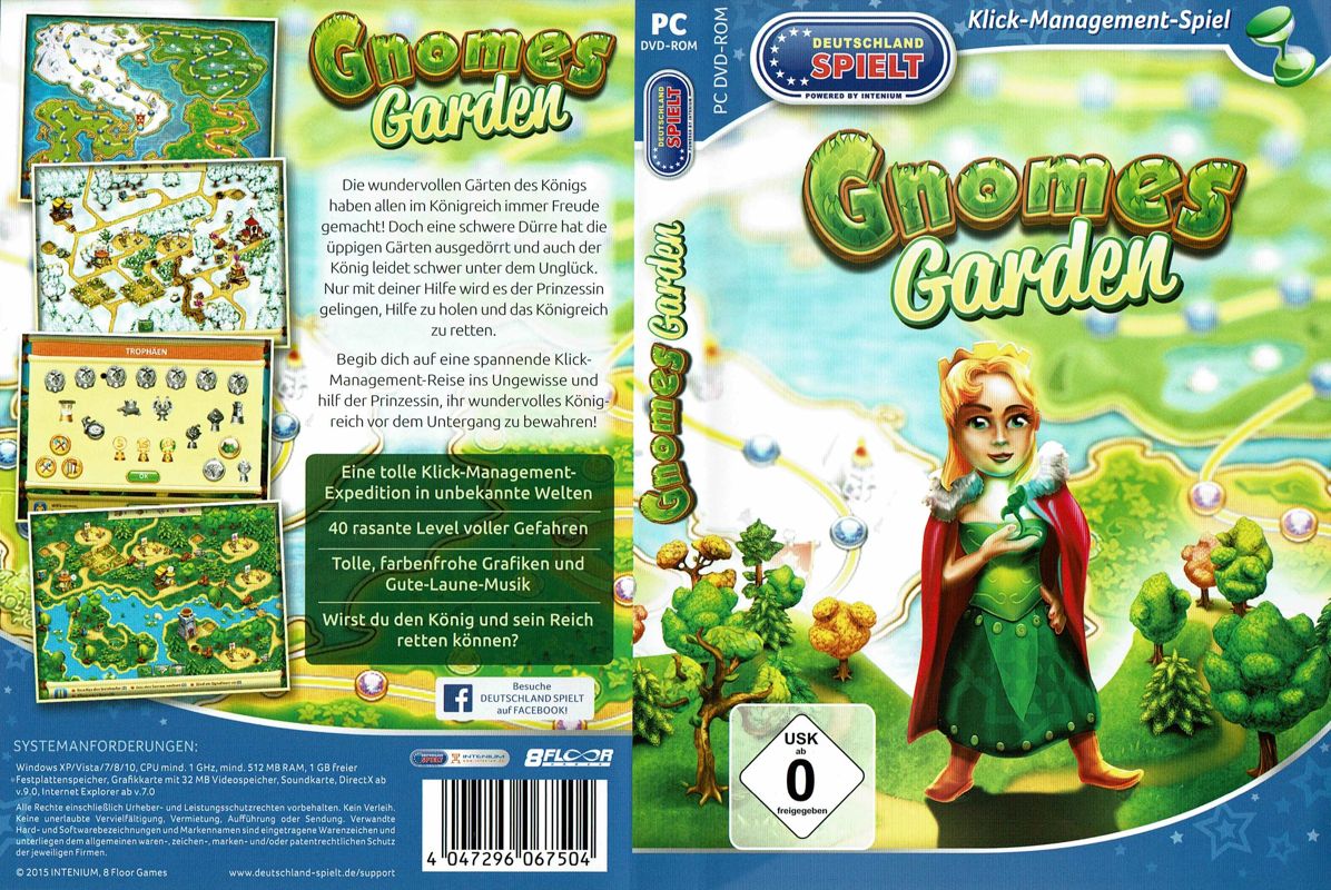 Full Cover for Gnomes Garden (Windows) (Deutschland Spielt release)