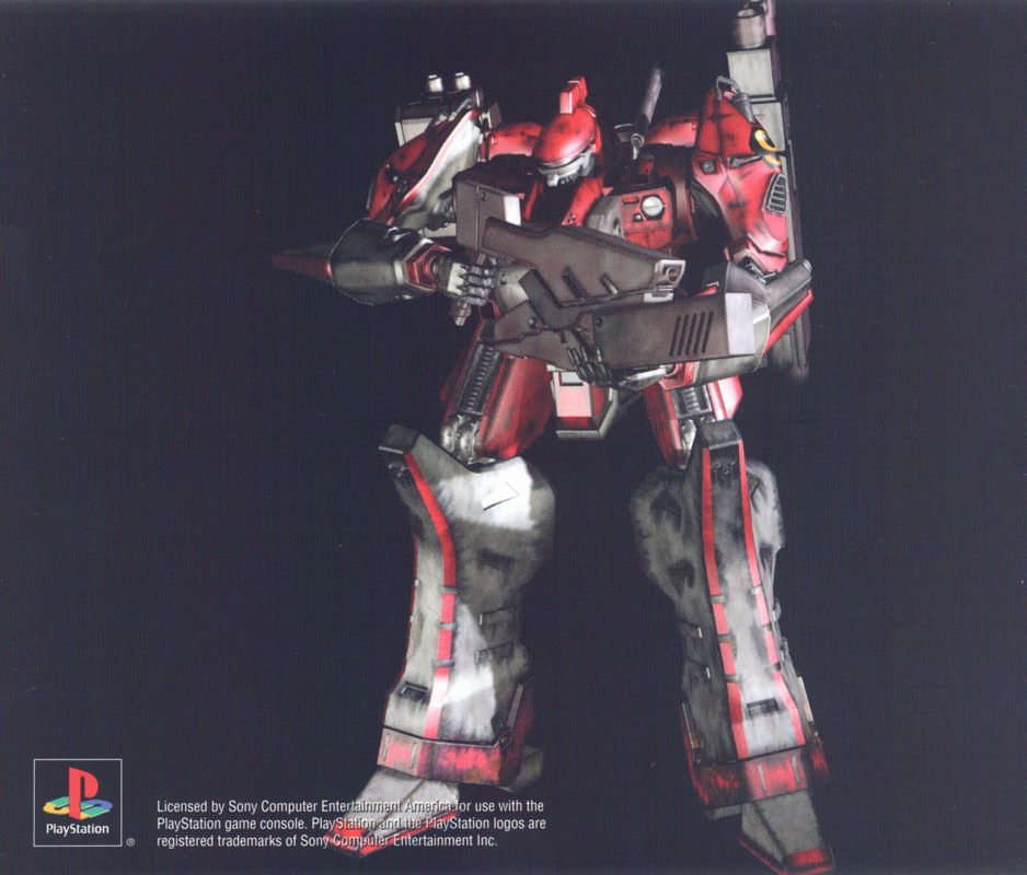 Inside Cover for Armored Core: Master of Arena (PlayStation): Front