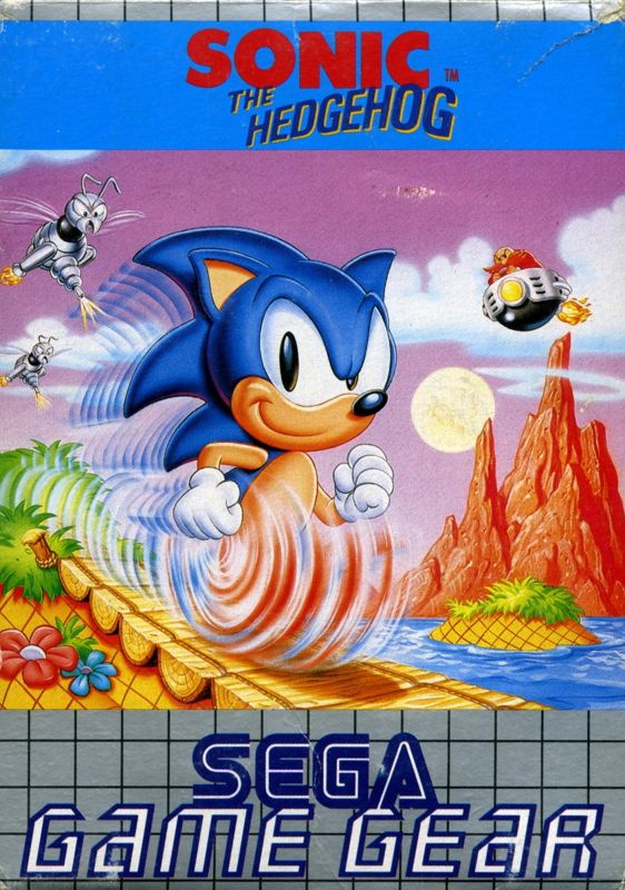 Front Cover for Sonic the Hedgehog (Game Gear)