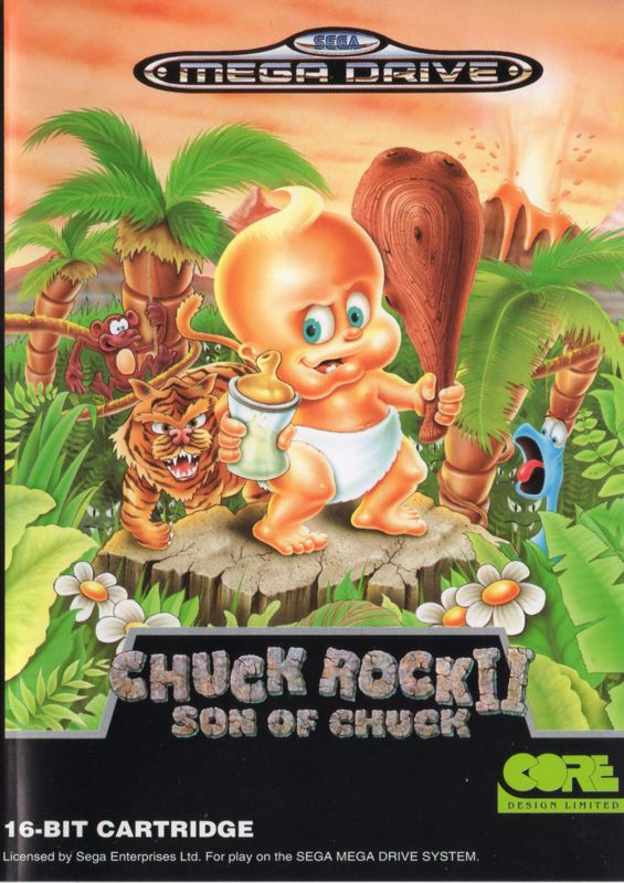 Amazon.com: Chuck Rock II: Son of Chuck - Sega Genesis