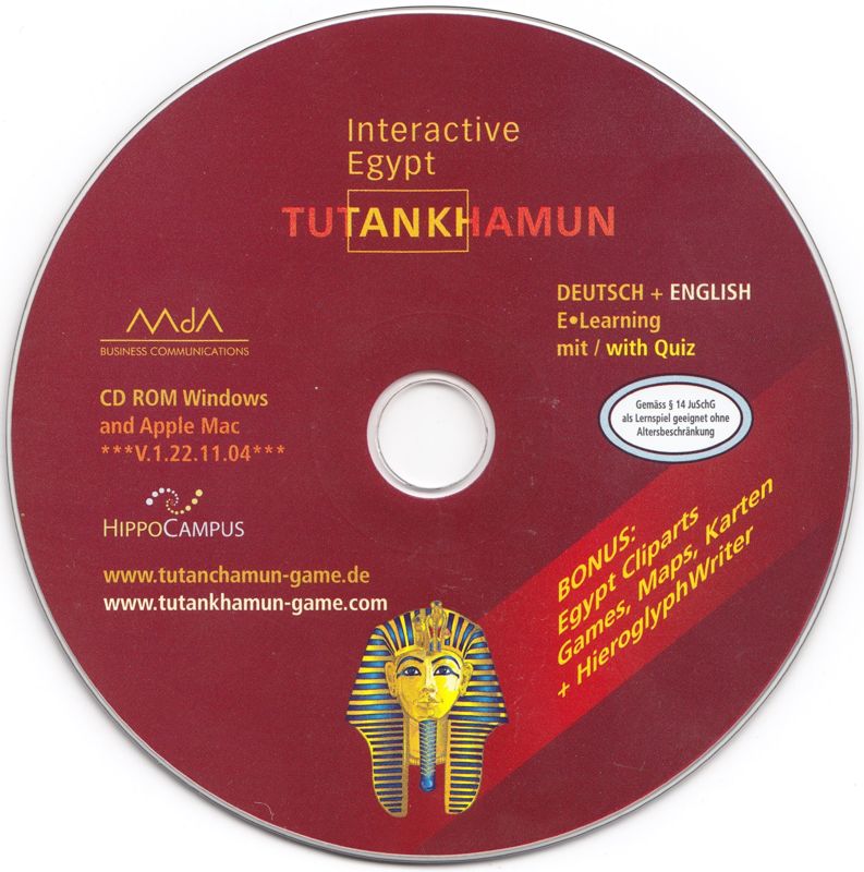 Media for Tutankhamun: Interactive Egypt (Macintosh and Windows)