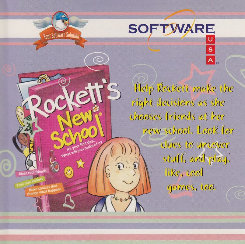 Front Cover for Rockett's New School (Macintosh and Windows) (2000 Software USA release)
