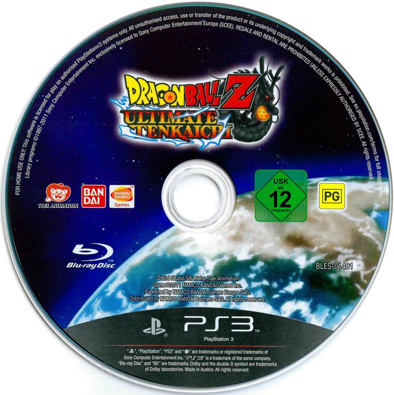 Media for Dragon Ball Z: Ultimate Tenkaichi (PlayStation 3)