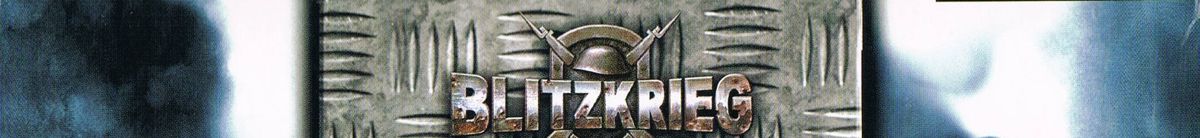 Spine/Sides for Blitzkrieg: Exclusive Pack (Windows) (Software Pyramide release): Top