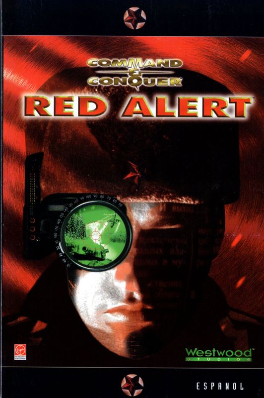 Manual for Command & Conquer: Red Alert (DOS and Windows): Front