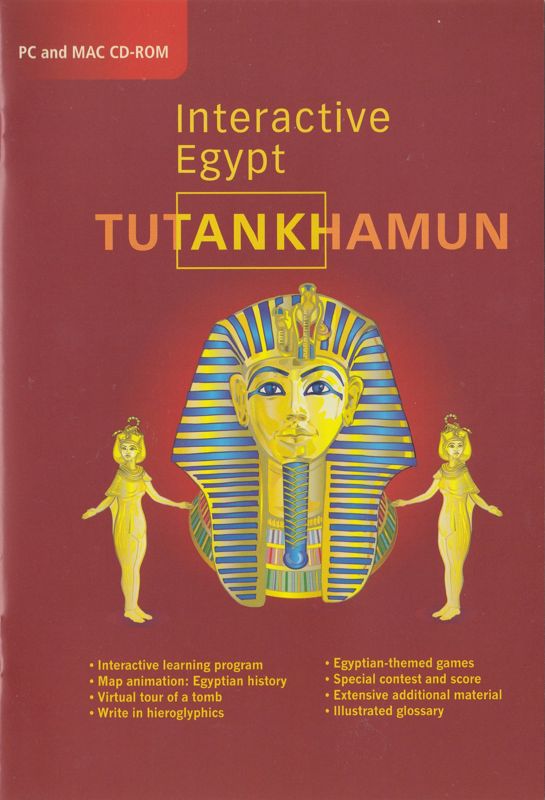 Manual for Tutankhamun: Interactive Egypt (Macintosh and Windows): Front - English