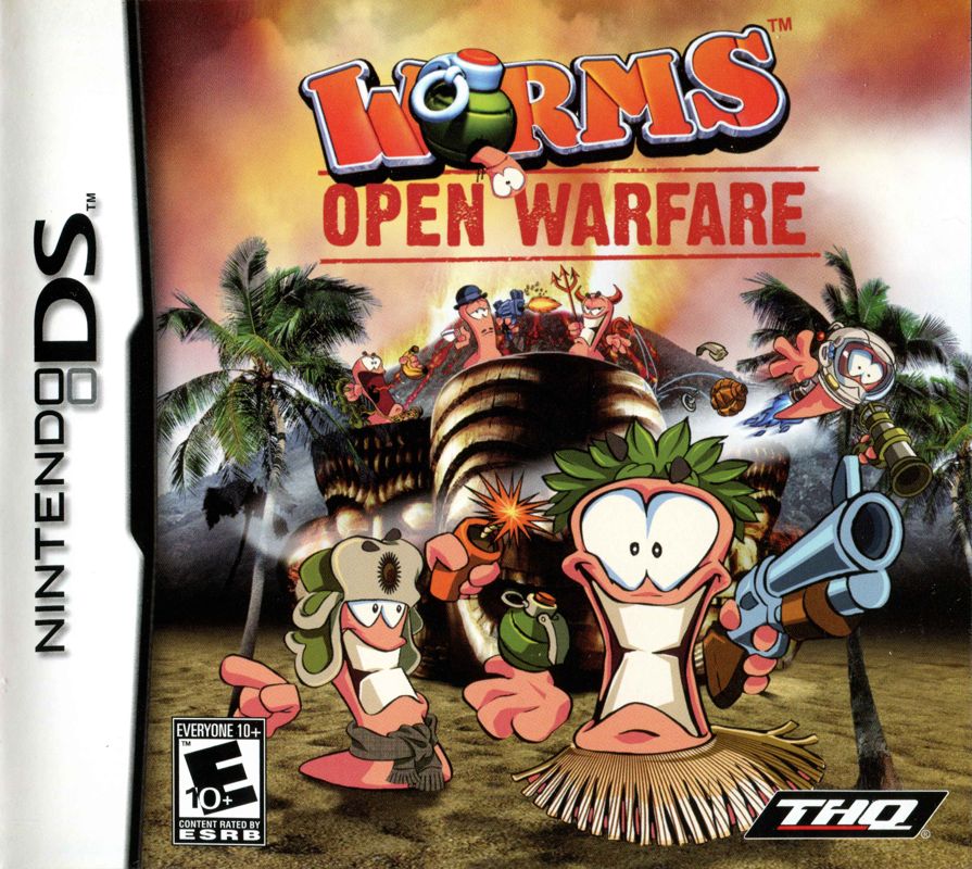 Front Cover for Worms: Open Warfare (Nintendo DS)