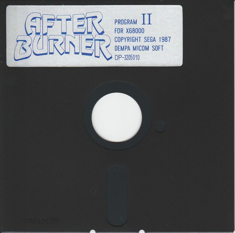 Media for After Burner II (Sharp X68000): Disk 2