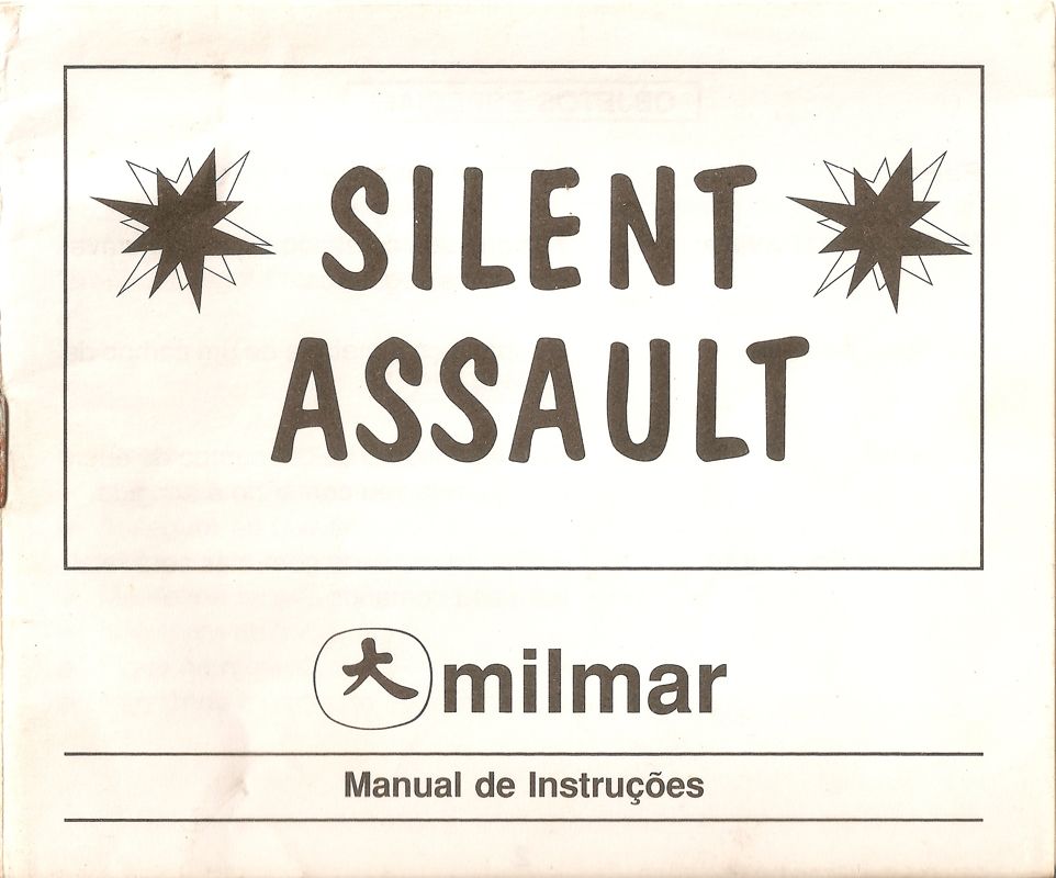 Manual for Silent Assault (NES): Front