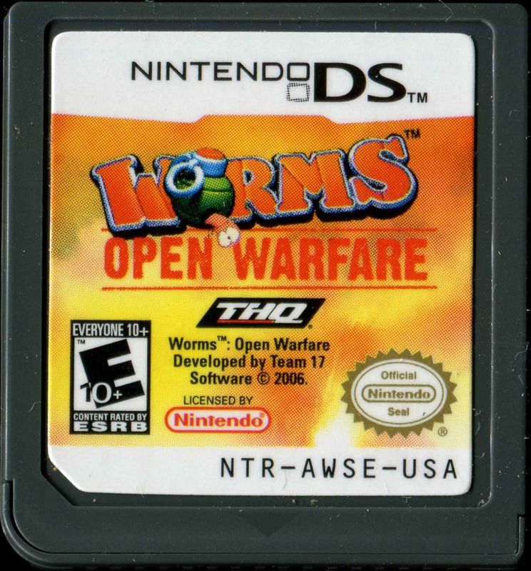 Media for Worms: Open Warfare (Nintendo DS): Front