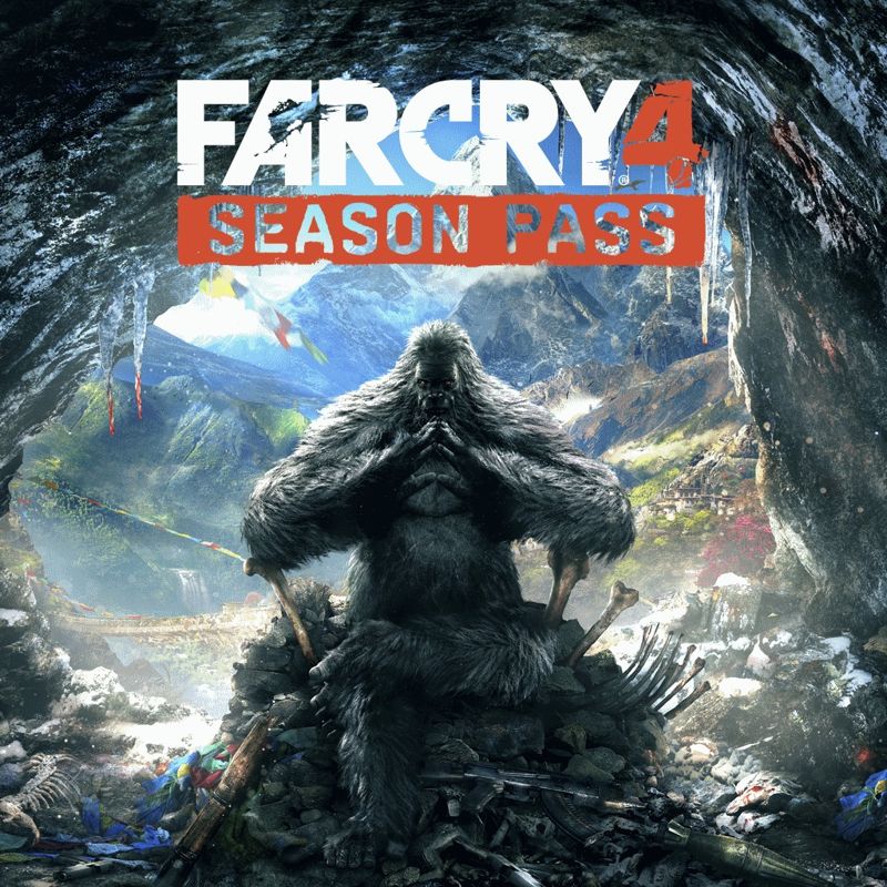 Front Cover for Far Cry 4: Season Pass (PlayStation 3 and PlayStation 4) (download release)