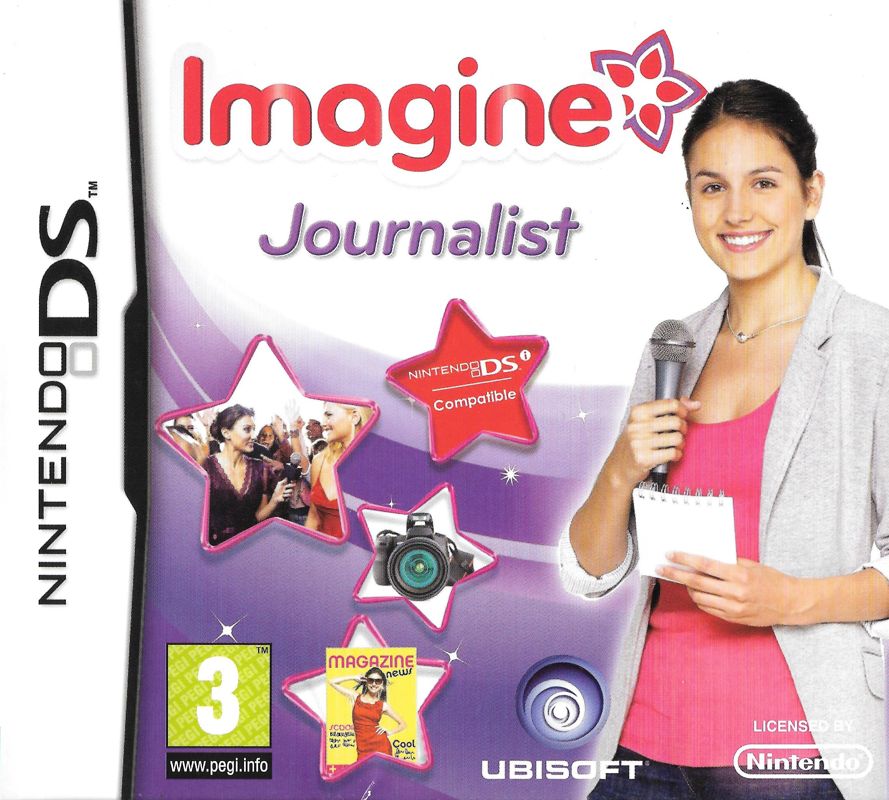 Front Cover for Imagine: Reporter (Nintendo DS)