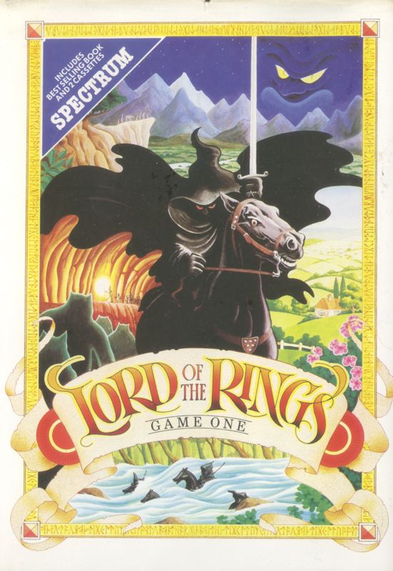 Front Cover for The Fellowship of the Ring (ZX Spectrum)