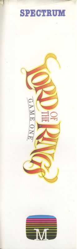 Spine/Sides for The Fellowship of the Ring (ZX Spectrum)