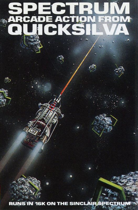 Front Cover for Meteor Storm (ZX Spectrum) (Quicksilva's original release)