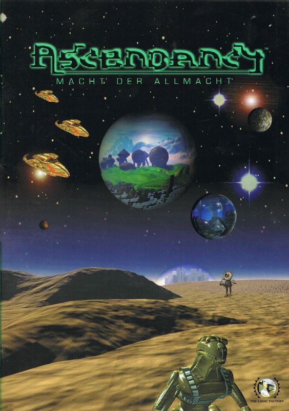 Manual for Ascendancy (DOS) (First release): Front