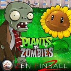 Front Cover for Pinball FX2: Plants vs. Zombies (PlayStation 3) (download release)
