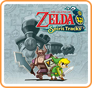 Front Cover for The Legend of Zelda: Spirit Tracks (Wii U) (eShop release)