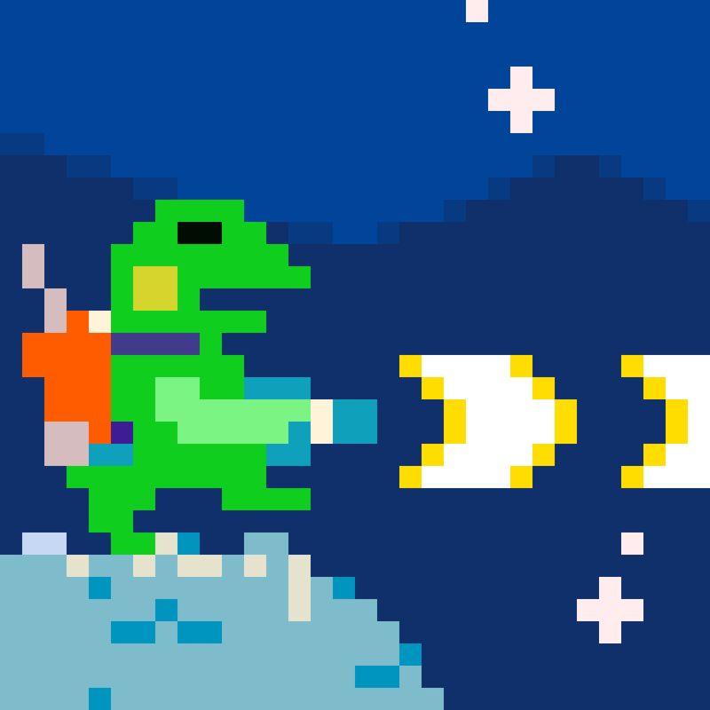 Front Cover for Kero Blaster (iPhone)