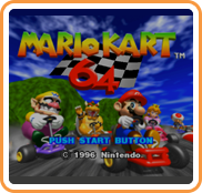 Front Cover for Mario Kart 64 (Wii U) (eShop release)