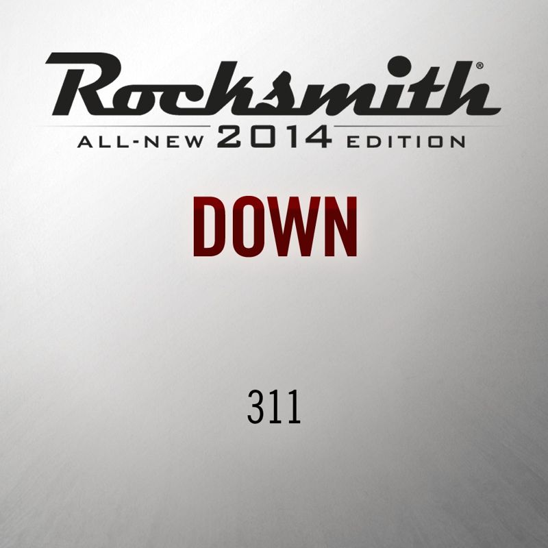 Front Cover for Rocksmith: All-new 2014 Edition - 311: Down (PlayStation 3 and PlayStation 4) (download release)