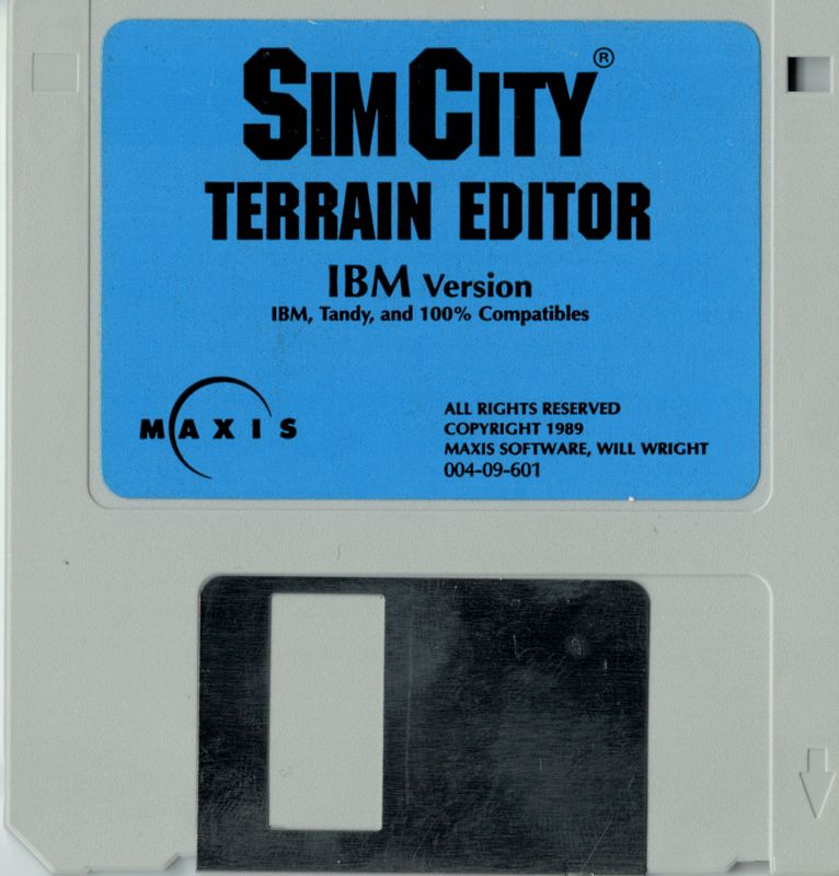 Media for SimCity Classic (Windows 3.x): Terrain editor disk