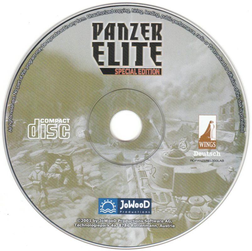 Media for Panzer Elite: Special Edition (Windows)
