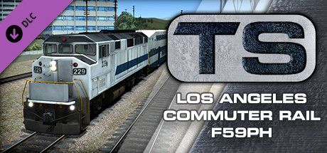 Front Cover for TS: Los Angeles Commuter Rail F59PH (Windows) (Steam release)