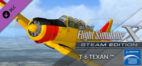 Front Cover for Microsoft Flight Simulator X: Steam Edition - North American T-6 Texan (Windows) (Steam release)
