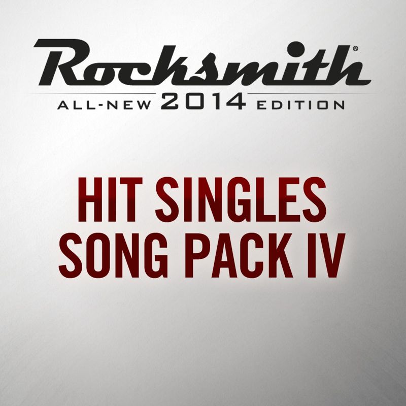Front Cover for Rocksmith: All-new 2014 Edition - Hit Singles Song Pack IV (PlayStation 3 and PlayStation 4) (download release)