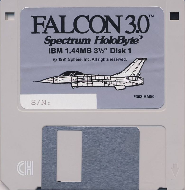 Media for Falcon 3.0 (DOS) (3.5" disk release): Disk 1