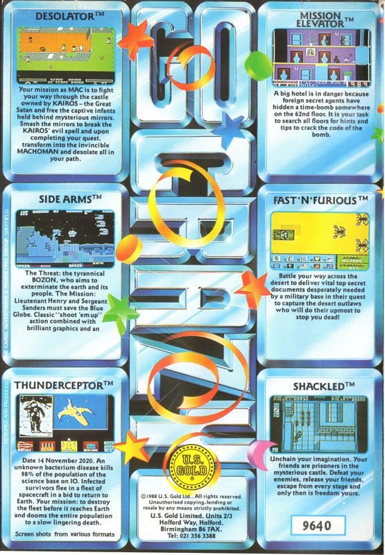 Back Cover for Go Crazy (ZX Spectrum)