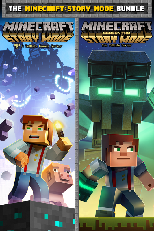 Minecraft: Story Mode - Season Pass cover or packaging material - MobyGames