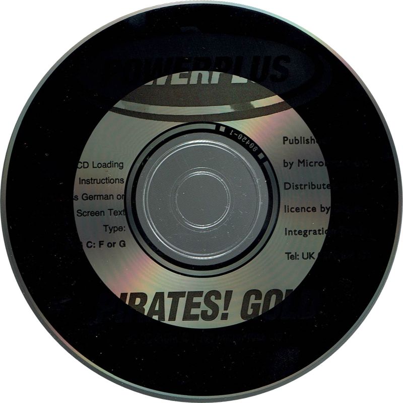 Media for Pirates! Gold (DOS) (Alternate Powerplus release)