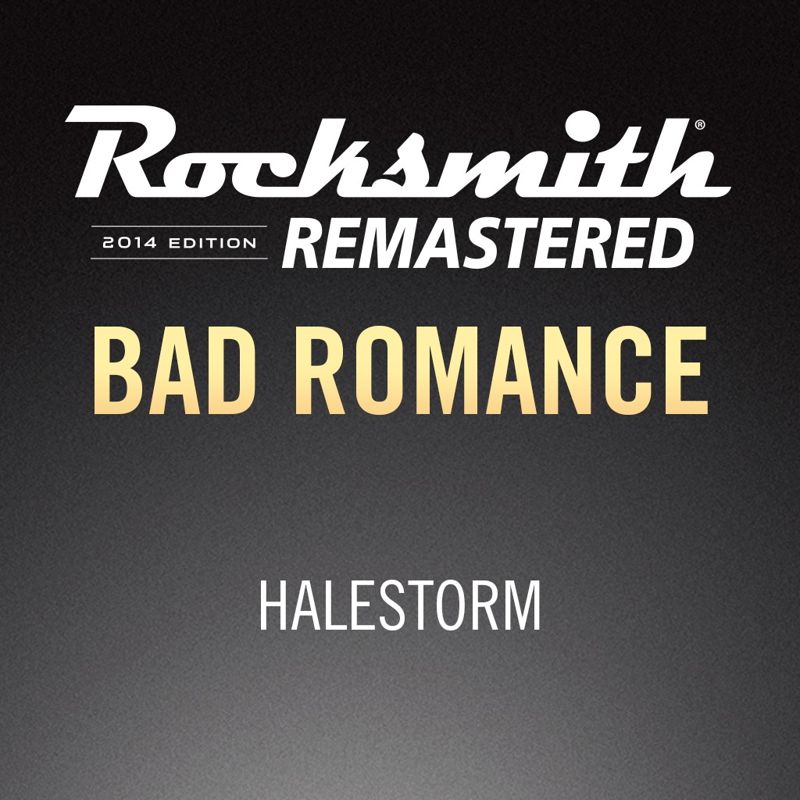Front Cover for Rocksmith: All-new 2014 Edition - Halestorm: Bad Romance (PlayStation 3 and PlayStation 4) (download release)