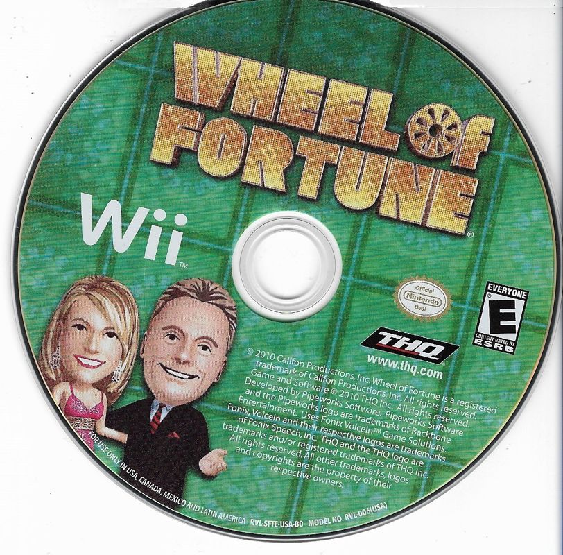 Media for Wheel of Fortune (Wii)