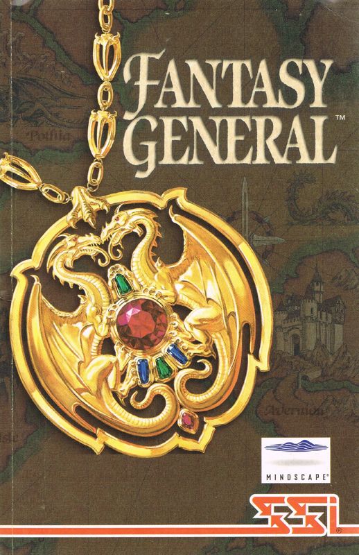 Manual for Fantasy General (DOS): Front