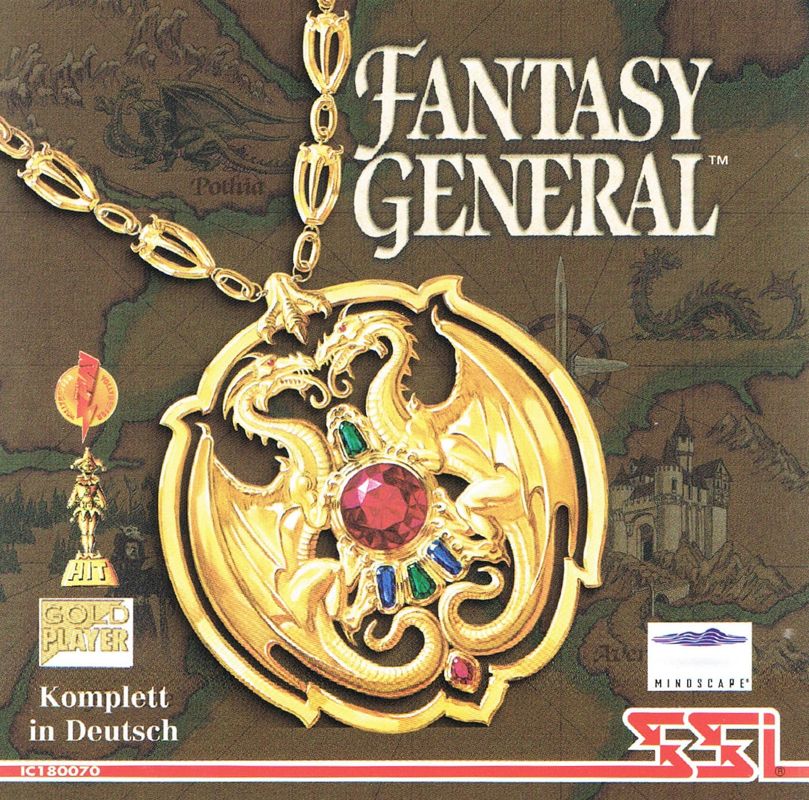 Other for Fantasy General (DOS): Jewel Case - Front