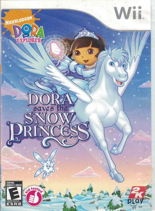 Front Cover for Dora the Explorer: Dora Saves the Snow Princess (Wii)