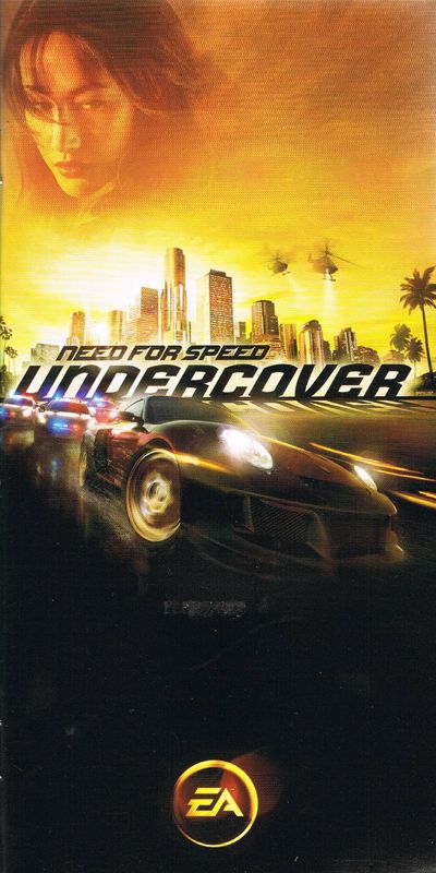 Manual for Need for Speed: Undercover (PSP) (Platinum release): Front