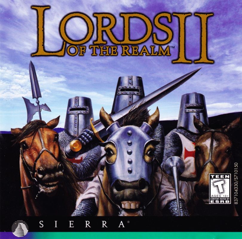Other for Lords of the Realm II (DOS and Windows): Jewel Case - Front