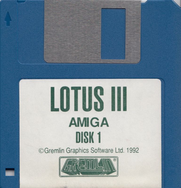 Media for Lotus: The Ultimate Challenge (Amiga) (Alternate Disk design): Disk 1