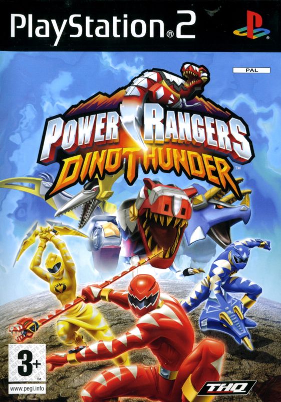 Front Cover for Power Rangers: Dino Thunder (PlayStation 2)