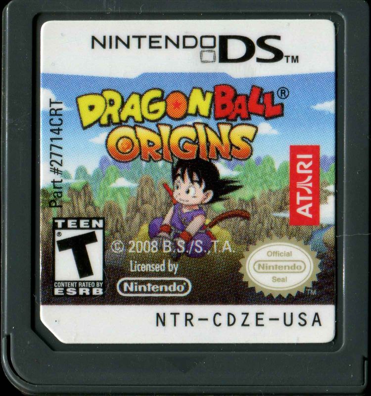 Media for Dragon Ball: Origins (Nintendo DS): Front