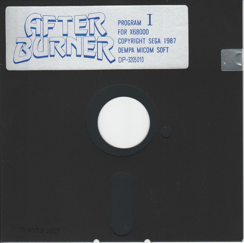 Media for After Burner II (Sharp X68000): Disk 1