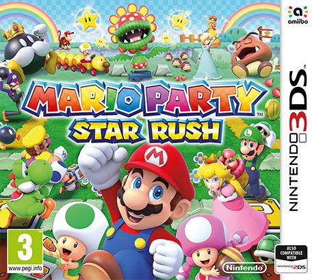 Front Cover for Mario Party: Star Rush (Nintendo 3DS) (eShop release)