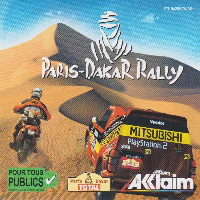 Other for Paris-Dakar Rally (Windows): Jewel Case - Front